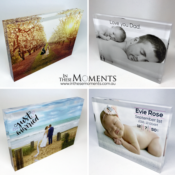 Special Moment Acrylic Photo Blocks