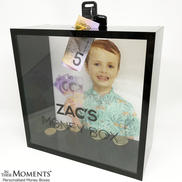 Personalised Boys Money Box