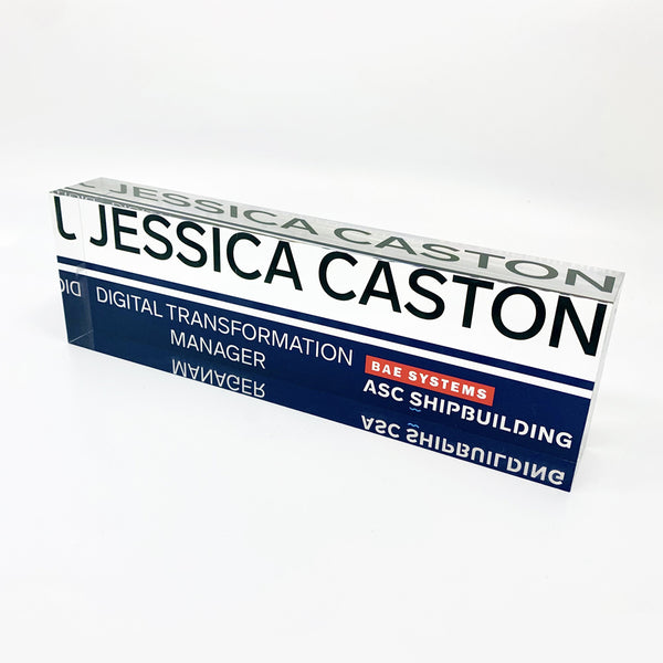 Desk Name Plates - Business and Corporate
