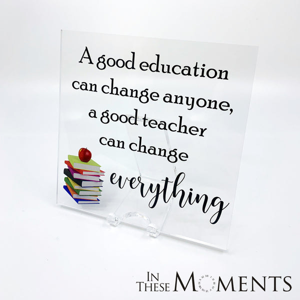 Desk Plate - Teacher Gifts