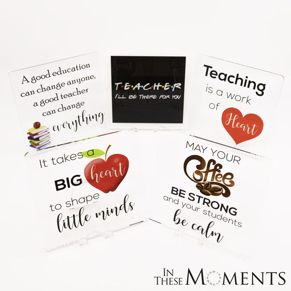 Desk Plate - Teacher Gifts