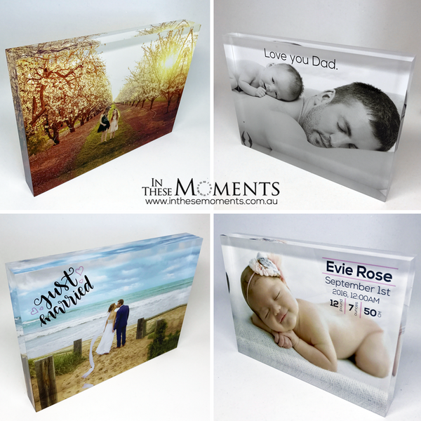 Acrylic Photo Blocks by In These Moments®
