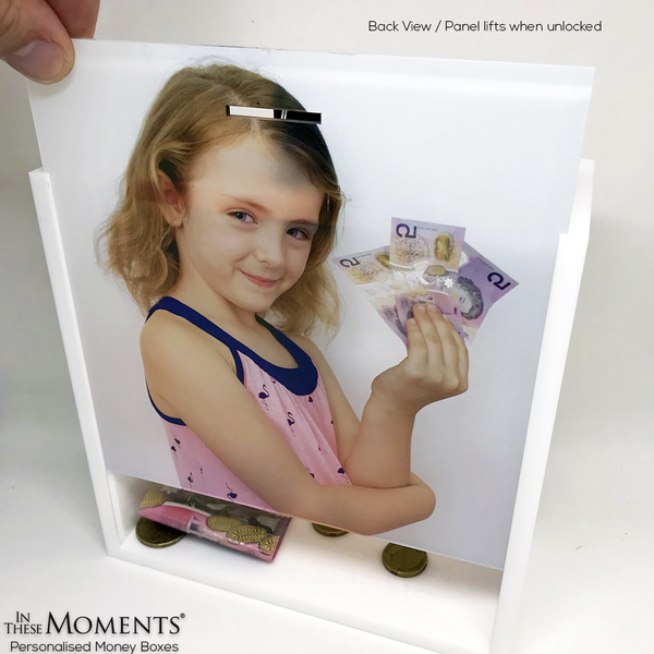 Personalised Photo Money Box / Change Box