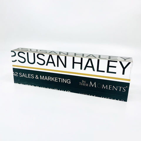 Desk Name Plates - Business and Corporate